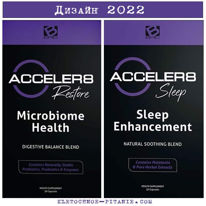 Acceler8 - упаковка 2022 года