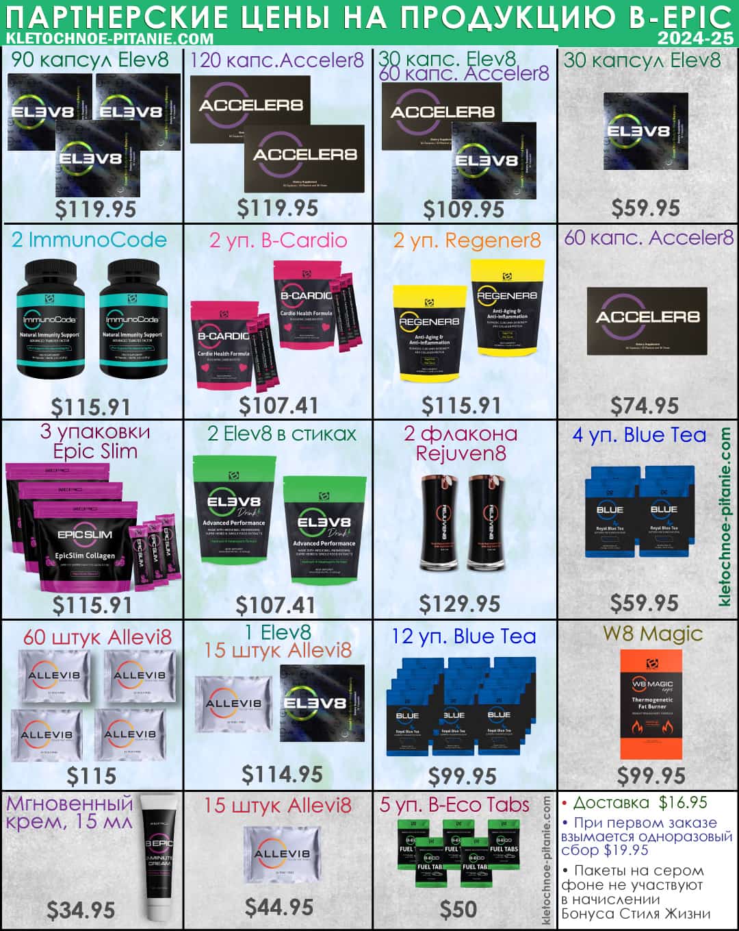 Партнёрские цена на продукцию bepic с доставкой (2026)
